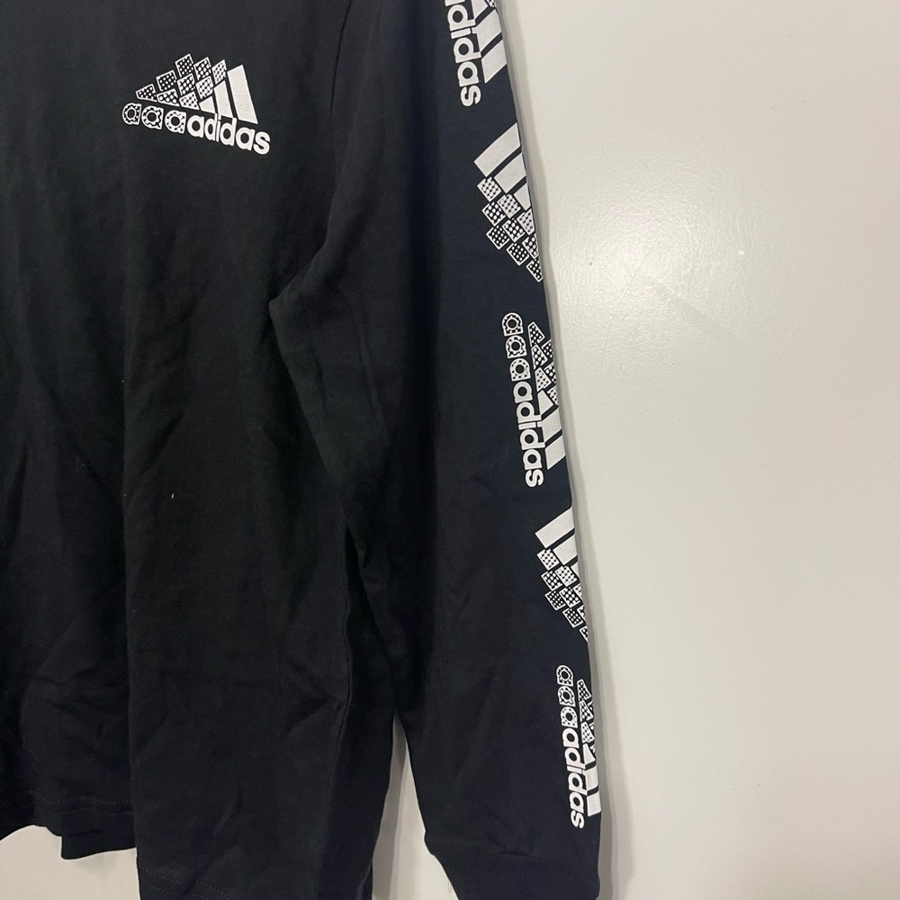 Adidas hooded long sleeve top